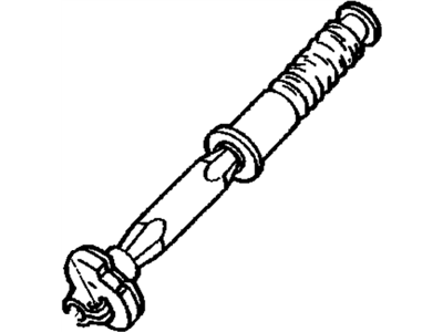 GM 26073594 Steering Gear Coupling Shaft Assembly *Marked Print