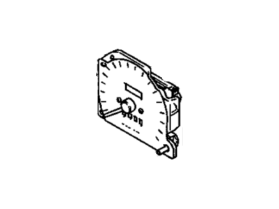 1992 Chevrolet Metro Speedometer - 96067588