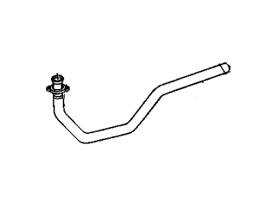 GM 14045581 Exhaust Front Pipe Assembly, Left