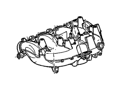 Chevrolet HHR Intake Manifold - 12616667