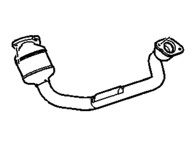 GM 25881482 3Way Catalytic Convertor Assembly (W/ Exhaust Front Man