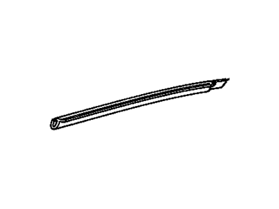 GM 22580054 Sealing Strip Assembly, Front Side Door Window Outer