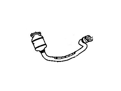 GM 19169178 3-Way Catalytic Convertor (W/ Exhaust Rear Manifold Pipe)