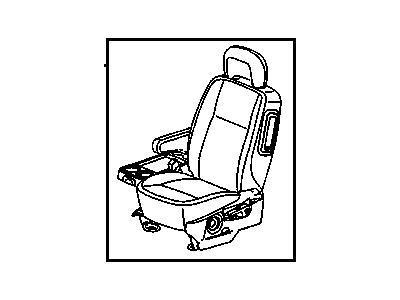 GM 25781388 Seat Assembly, Driver *Cashmere E