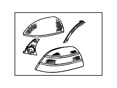 GM 5977802 Lamp Assembly, Tail