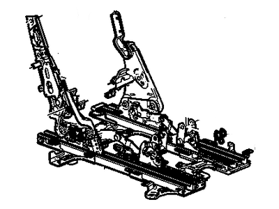 GM 23191928 Adjuster Assembly, Rear Seat