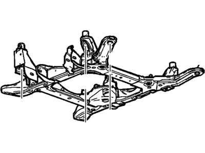 GM 25807369 Frame Assembly, Drivetrain & Front Suspension