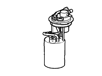 GM 25835399 Fuel Tank Fuel Pump Module Kit (W/O Fuel Level Sensor)