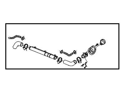 GM 25890308 Pipe Assembly, Auxiliary Fuel Tank Filler