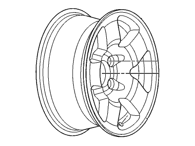 GMC Suburban Spare Wheel - 9591783