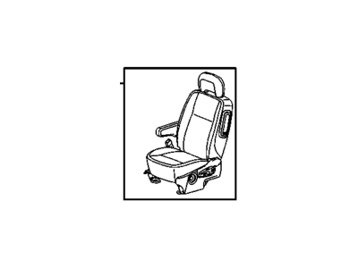 GM 15950908 Seat Assembly, Driver *Medium Cashmere