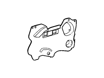 GM 15212772 Deflector Assembly, Front Side Door Water