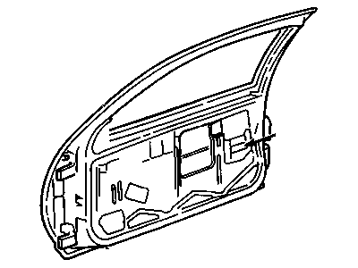 GM 22598402 Panel Assembly, Front Side Door Outer