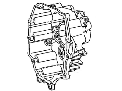 GM 89048181 Rear Transmission Case Assembly