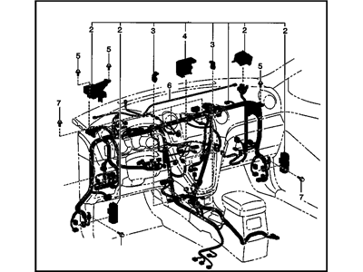 GM 19204332 Harness,Instrument Panel Wiring