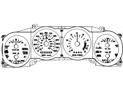 Oldsmobile Achieva Speedometer - 16167213