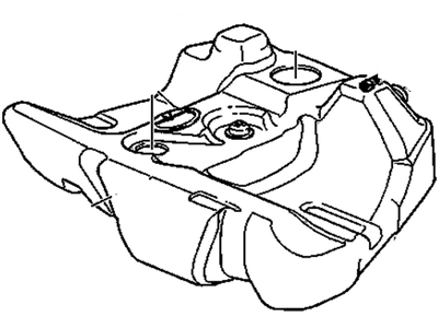 1997 Cadillac Eldorado Fuel Tank - 25684553