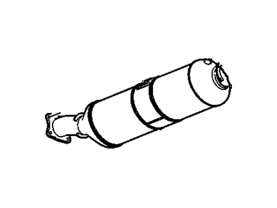 GM 22896369 Filter,Exhaust Particulate (W/Exhaust Pipe)