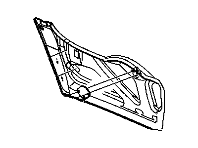 GM 10414341 Lid Assembly, Folding Top Stowage Compartment