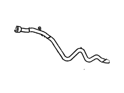 GM 12339895 Exhaust Pipe