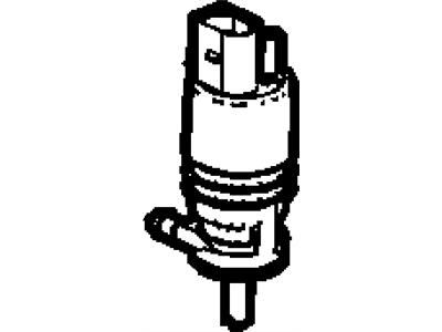 2021 GMC Acadia Washer Pump - 84518405