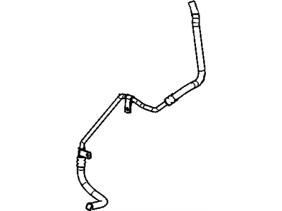 Cadillac CTS Power Steering Hose - 15224353