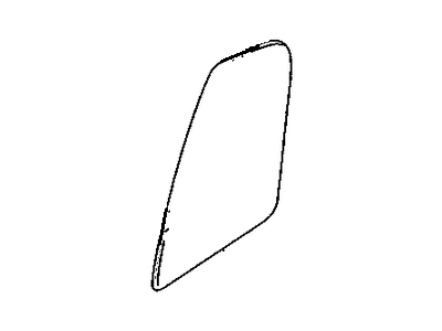 GM 91176302 Glass,Rear Door Partition,RH(D.O.T.) (On Esn)