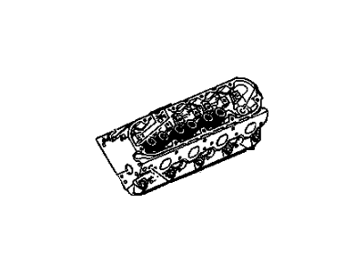 GM 12640011 Cylinder Head Assembly (W/ Valve)