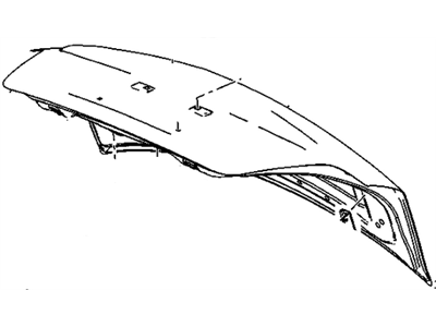 GM 20850578 Lid Assembly, Rear Compartment