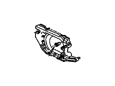 GM 16521098 BRACKET, Capsule/Headlamp/Fog Lamp Mounting