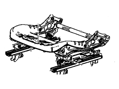 GM 13506164 Frame Assembly, Front Seat Cushion