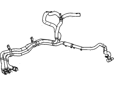 GM 23116557 Hose Assembly, Drive Motor Battery Coolant Cooler Inlet