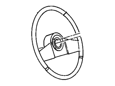 GM 17984563 Steering Wheel Assembly