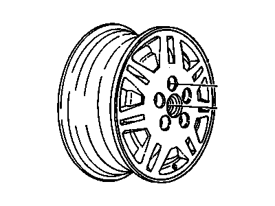 GM Spare Wheel - 12504781