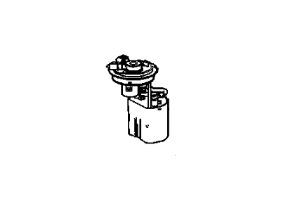 GM 19258175 Module Kit,Fuel Tank Fuel Pump (W/O Fuel Level Sensor)