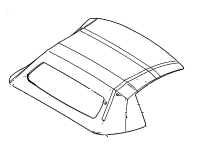 GM 88953883 COVER, Convertible Top Cover