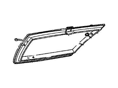 GM 15694922 Frame Assembly, End Gate Window