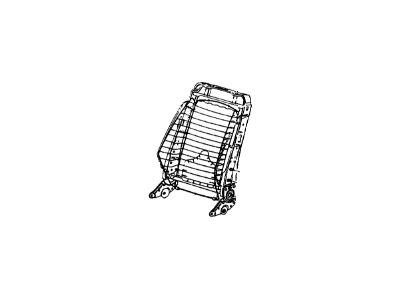 GM 90563692 Frame,Front Seat Back Cushion