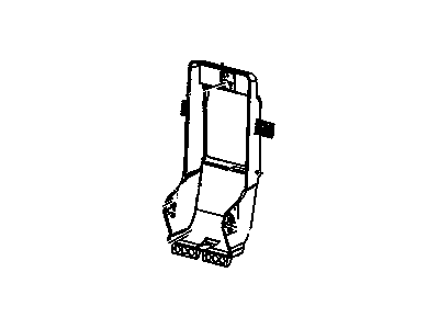 GM 88895264 Panel,Rear Seat Armrest Closeout *Wheat