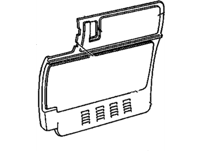 GM 15550348 Cover, Rear Side Door Access Hole