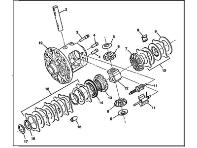 GM 22849885 Differential Assembly