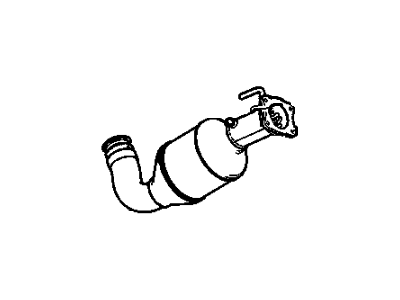 GM 22893734 Converter,Oxidation Catalytic(W/Exhaust Pipe)