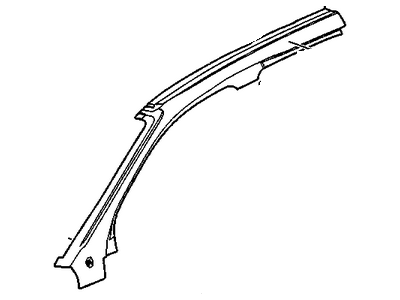 GM 15146664 Reinforcement Assembly, Roof Side Rail Front