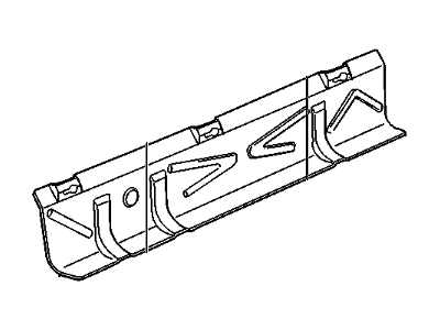 GM 15037166 Shield Assembly, Fuel Tank Lower