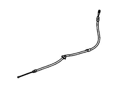 2012 Chevrolet Equinox Parking Brake Cable - 23197327