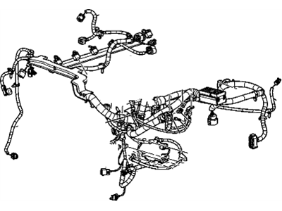 GM 15261801 Harness Assembly, Engine Wiring