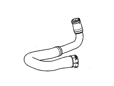 GM 94544256 Charging Air Cooler Inlet Air Hose Assembly