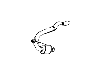GM 15793200 3Way Catalytic Convertor Assembly (W/ Exhaust Manifold P