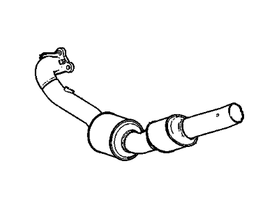 GM 22980285 3Way Catalytic Convertor Assembly (W/ Exhaust Front Pip