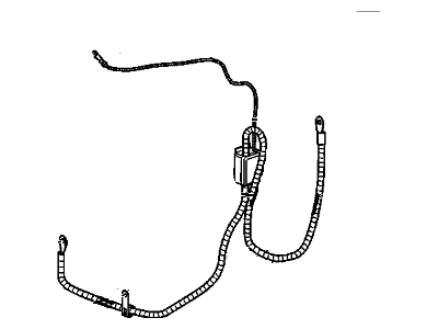 GM 19115453 Cable Asm,Battery Positive(88"Long)